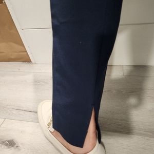 Navy slacks
